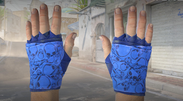 裹手（★）丨钴蓝骷髅（久经沙场）￥660