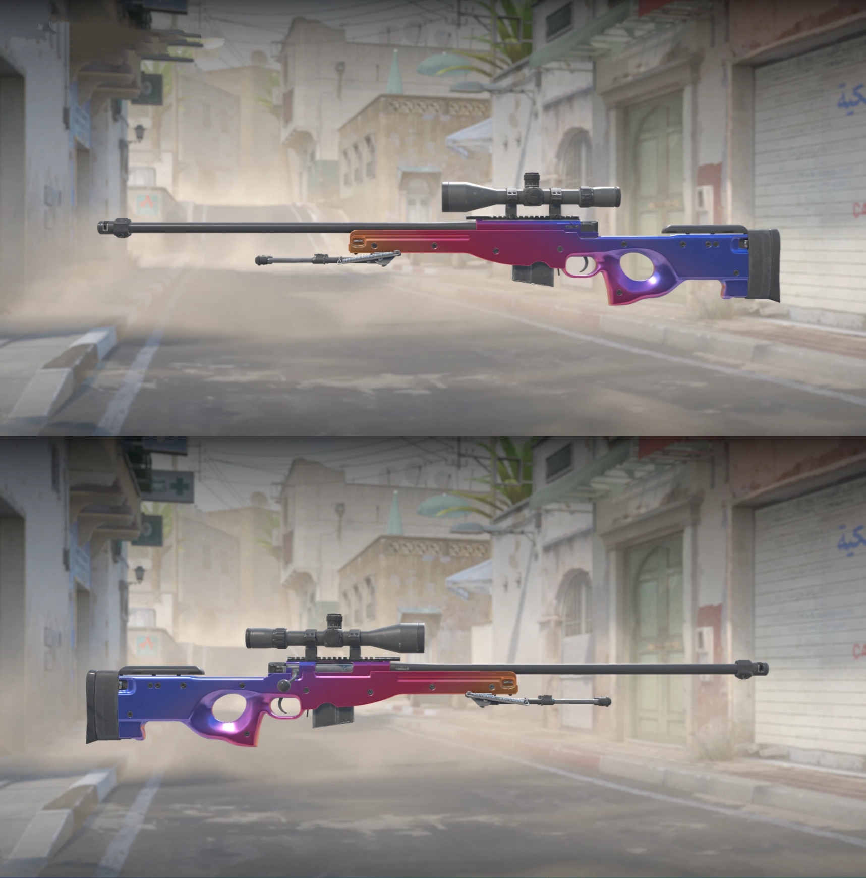 AWP | 渐变之色（略有磨损）