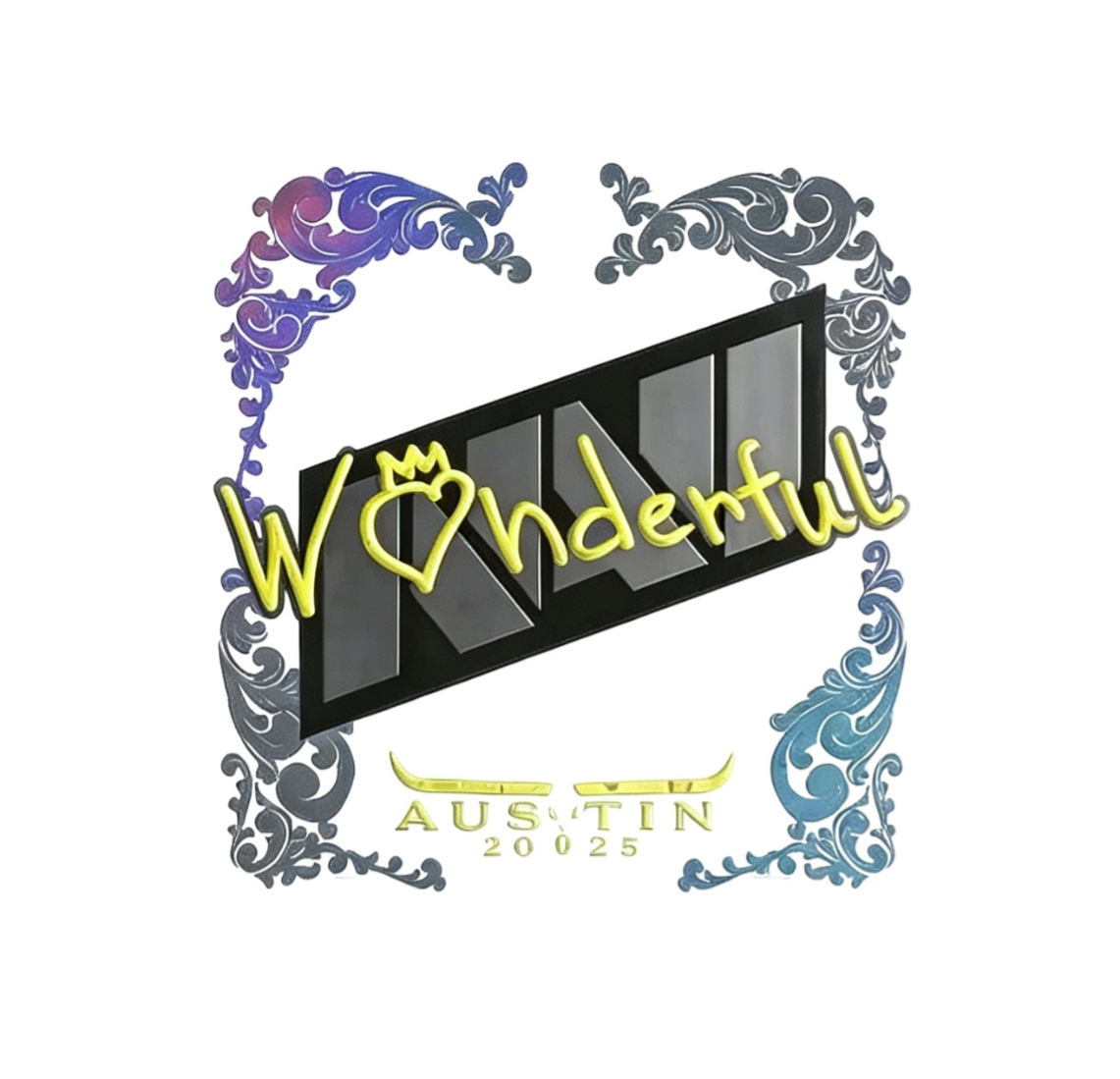 印花 w0nderful | 2025年奥斯汀锦标赛（全息）