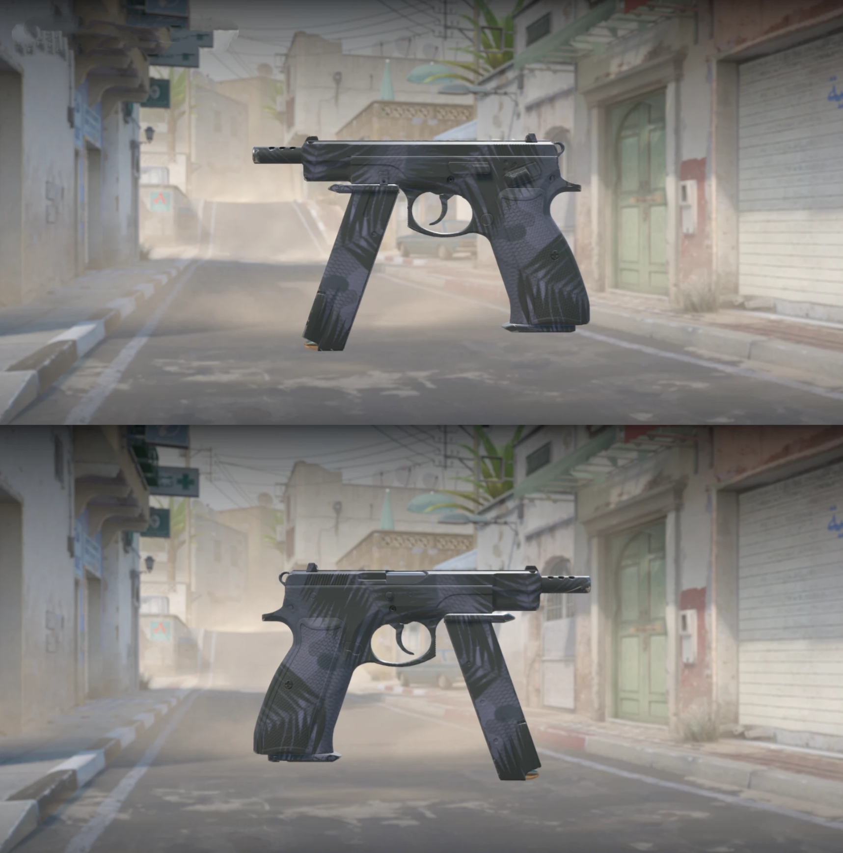 CZ75自动型 | 夜半棕榈（略有磨损）